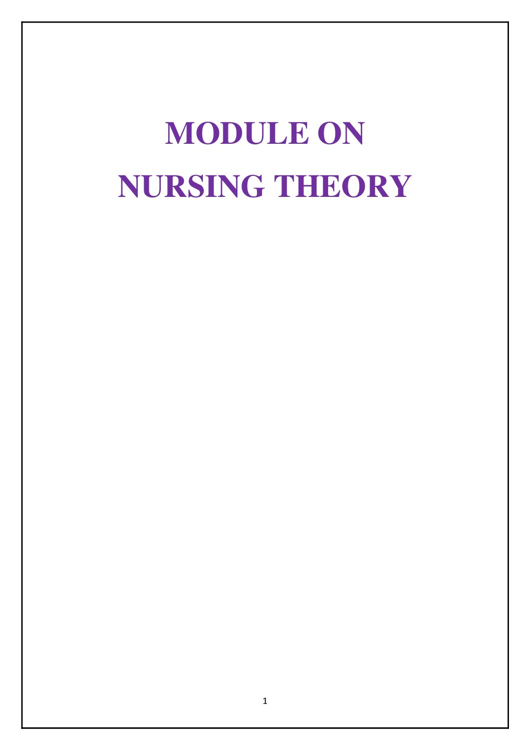 Nursing-Theories-module